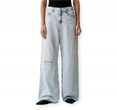 BOSS Jeans Donna Slouchy EMMA MR 50564410 Colore Celeste