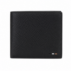 BOSS Ray Bifold Portafoglio Uomo Nero 6 Carte con Portabanconote 50568405