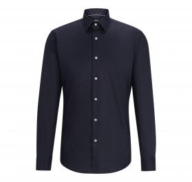 BOSS Camicia Regular Fit In Popeline Di Cotone Facile Stiro 