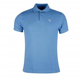 BARBOUR Polo Uomo Tartan Pique MML0012BU27 Colore Blu Chiaro