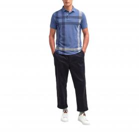 BARBOUR Polo Uomo Blaine Oversized Tartan MML1117BL15 Colore