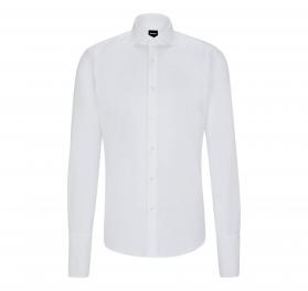 BOSS Elegante Camicia Uomo Polsini Doppi Regular Fit In Twil