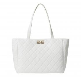 Gaelle Paris Maxi Shopper Matelasse Rombi Con Chiusura Girel