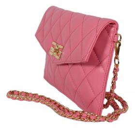 GAELLE PARIS Borsa Donna Reg Pochette Matelasse A Rombi Con 