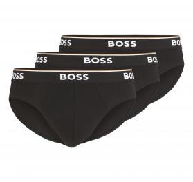BOSS Slip In Cotone Elasticizzato Elastico In Vita e Logo Co