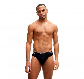 BOSS Slip In Cotone Elasticizzato Elastico In Vita e Logo Co