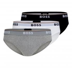 BOSS Slip In Cotone Elasticizzato Elastico In Vita e Logo Co