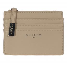 GAELLE PARIS Portacarte Donna Card Holder Ecopelle Liscio GA