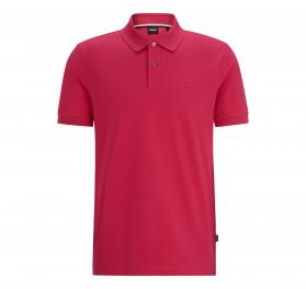 BOSS Polo Uomo In Cotone Biologico Con Logo Ricamato PALLAS 