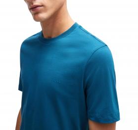 BOSS T-shirt Uomo In Jersey Di Cotone Con Logo Stampato In G