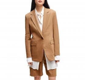 BOSS Giacca Donna Regular Fit In Misto Lino JASENA 50512888 