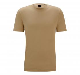 BOSS T-shirt Uomo In Jersey Di Cotone Con Logo Stampato In G