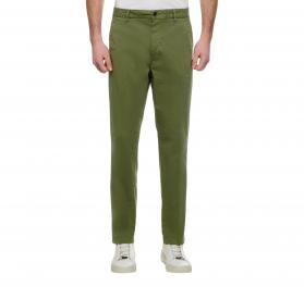 BOSS Pantalone Uomo Chino Slim Fit In Gabardine Di Cotone El