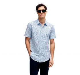 BOSS Camicia Slim Fit Cotone Oxford Stampato Slim Fit 505133