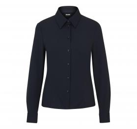 BOSS Camicia Donna Extra Slim Fit In Dobby Italiano Elastici