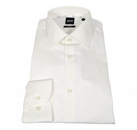 BOSS Camicia Uomo Slim Fit Tessuto Lavorato H-Hank-Kent 5051
