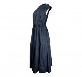 WOOLRICH Vestito Donna in popeline di puro cotone con balze