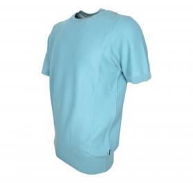 BOSS Maglia Uomo A Maniche Corte In Misto Cotone Con Microla