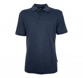 BOSS Polo Uomo in lyocell Con Logo Ricamato 50508830 Colore 
