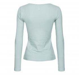 PINKO Maglia a Costine Con Bottoni Madreperla Millionaire Co
