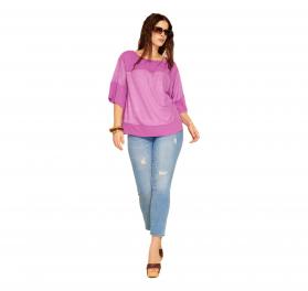 LISA KOTT Blusa Donna Con Manica A Tre Quarti LK9208 Colore 