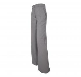 KAOS Pantalone Donna Cargo Gessato Con Inserto Lurex QI1CO09
