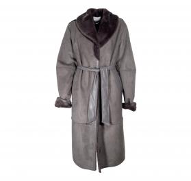 KAOS Montone Sintetico Donna QI1LE003 Colore Grigio