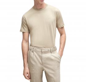 BOSS T-shirt Uomo In Jersey Di Cotone Con Logo Stampato In G