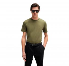 BOSS T-shirt Uomo In Jersey Di Cotone Con Logo Stampato In G