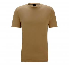 BOSS T-shirt Uomo In Jersey Di Cotone Con Logo Stampato In G