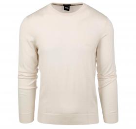 HUGO BOSS Maglia Uomo Girocollo In Pura Lana BOTTO-L 5047636