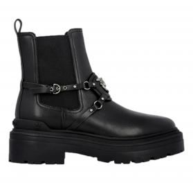 PINKO Anfibi Donna in Pelle Cinturino Logato MIA 10 ANKLE BO