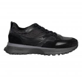 BOSS Sneakers Uomo in Materiali Misti Con Dettagli Del Brand