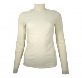 BOSS Maglia Donna Con Collo a Lupetto In Mesh Effetto Vellut