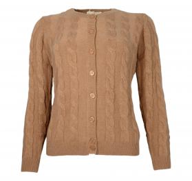 CASHMERE COMPANY Cardigan Treccia Donna Slim Fit ID113 1235 