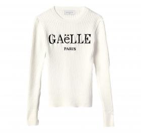 GAELLE PARIS Pullover Donna Girocollo Con Logo Boucler GAABW