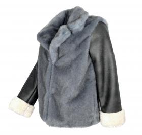 KAOS Ecopelliccia Donna QI1LE023 Colore Grigio