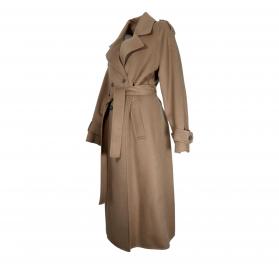 KAOS Cappotto Donna Cinturato Doppiopetto QI1NT036 Colore To