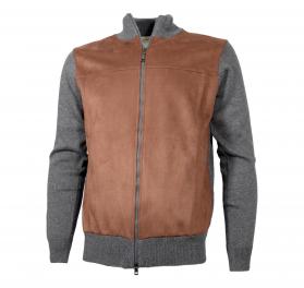 CASHMERE COMPANY Cardigan Zip IU205409 126 Alcantara Cashmer