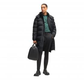 BOSS Piumino Uomo Idrorepellente Cappuccio Rimovibile Modell