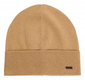BOSS Berretto Donna in Lana e Cashmere con Logo Lari hat  50