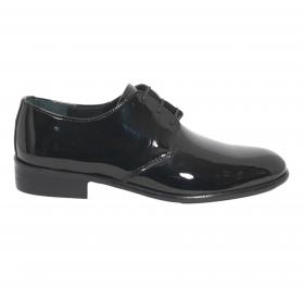 ALTO LIVELLO Scarpe Eleganti Uomo Derby in Pelle Lucida 811B