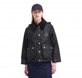 BARBOUR Giacca Donna Cerata Reighton Wax LWX1397BK71 Colore 