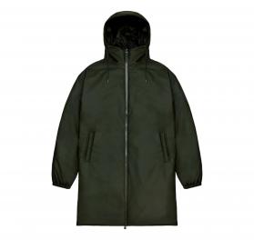 RAINS Lohja Longer Insulated Jacket Unisex 15910 Colore Verd