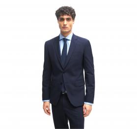 BOSS Giacca Uomo Slim Fit in Lana Vergine Elasticizzata H-Hu
