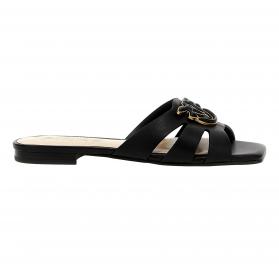 PINKO Ciabattine Donna In Nappa Con Logo MARLI 09 SLIPPER SD