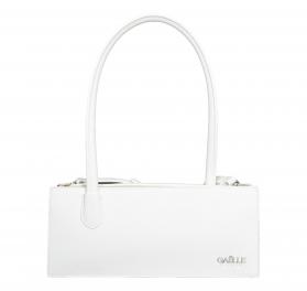 GAELLE PARIS Borsa Donna Reg Shoulder Strap Con Logo In Meta