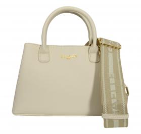 GAELLE PARIS Borsa Donna Reg Shopper Strap Con Logo In Metal