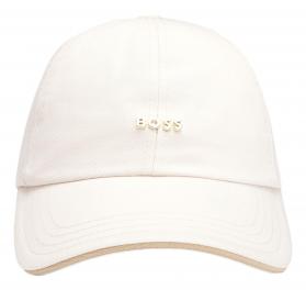BOSS Cappellino Donna In Twill Di Cotone Con Logo In Metallo
