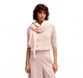 BOSS Sciarpa Donna Con Monogrammi Jacquard In Modal E Lana M